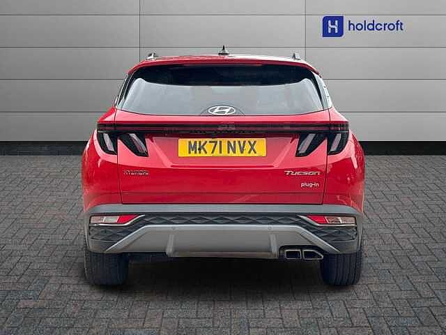 Hyundai TUCSON 1.6 TGDi Plug-in Hybrid Ultimate 5dr 4WD Auto Red