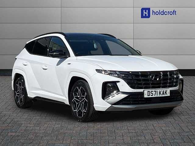Hyundai TUCSON 1.6 TGDi N Line S 5dr 2WD White