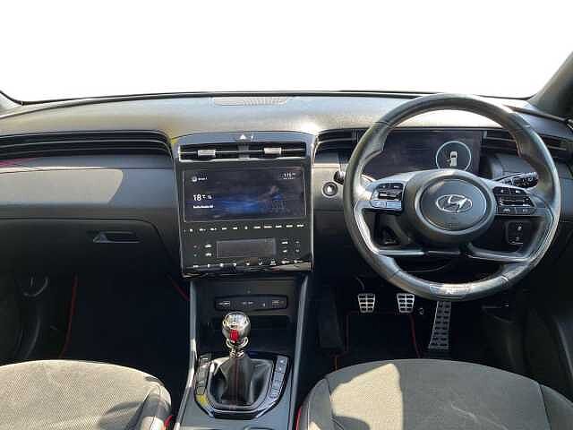 Hyundai TUCSON 1.6 TGDi N Line S 5dr 2WD White