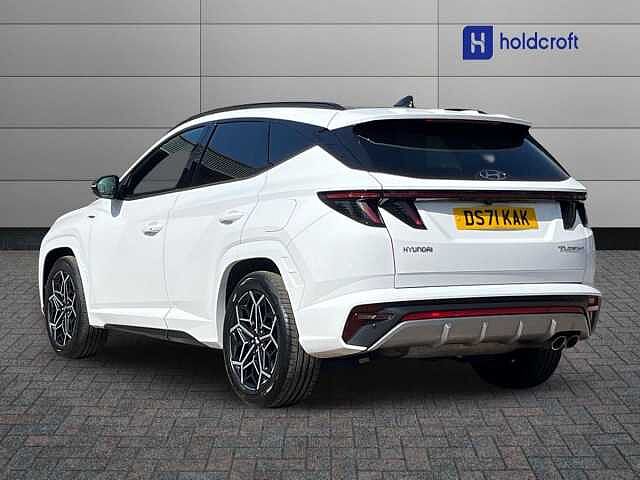 Hyundai TUCSON 1.6 TGDi N Line S 5dr 2WD White