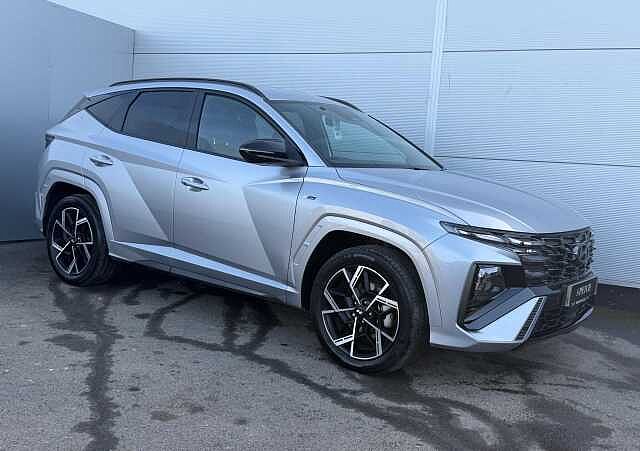 Hyundai TUCSON 1.6 T-GDi N Line Auto Euro 6 (s/s) 5dr Silver