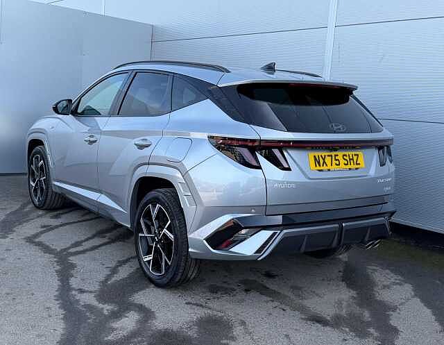 Hyundai TUCSON 1.6 T-GDi N Line Auto Euro 6 (s/s) 5dr Silver