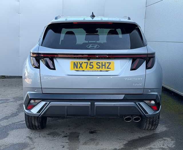 Hyundai TUCSON 1.6 T-GDi N Line Auto Euro 6 (s/s) 5dr Silver