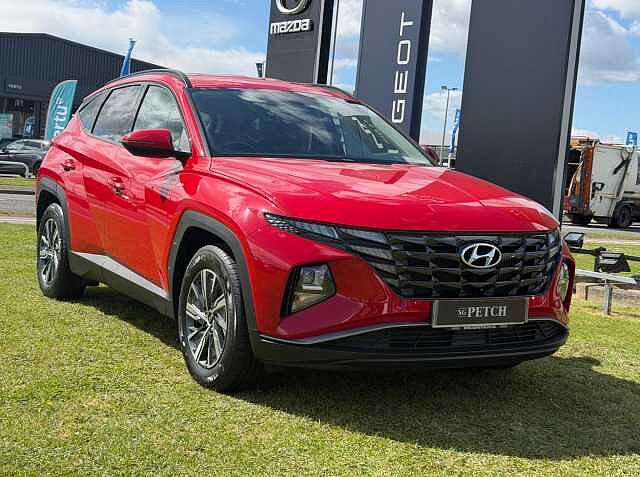 Hyundai TUCSON 1.6 TGDi 48V MHD SE Connect 5dr 2WD Red