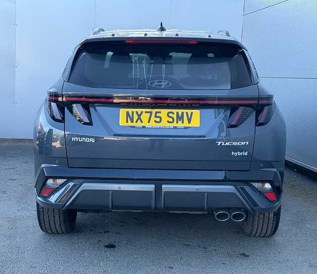 Hyundai TUCSON 1.6T Hybrid N Line 5dr Auto Grey