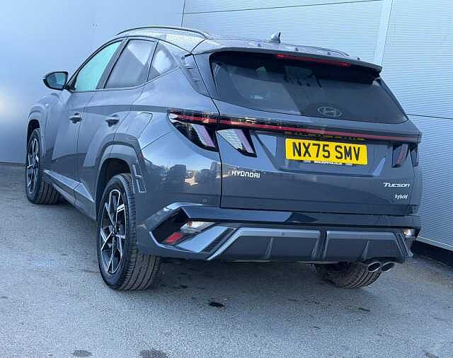 Hyundai TUCSON 1.6T Hybrid N Line 5dr Auto Grey