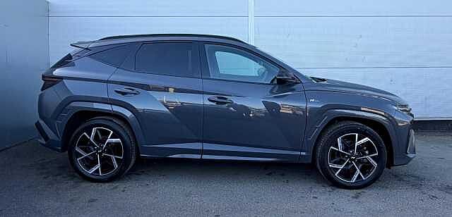 Hyundai TUCSON 1.6T Hybrid N Line 5dr Auto Grey