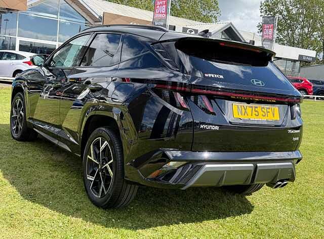 Hyundai TUCSON 1.6T Hybrid N Line 5dr Auto Black