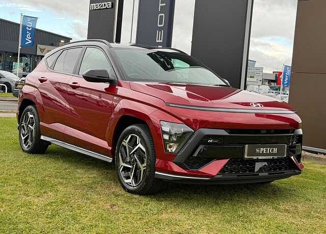 Hyundai KONA 1.6T 138 N Line 5dr DCT Red