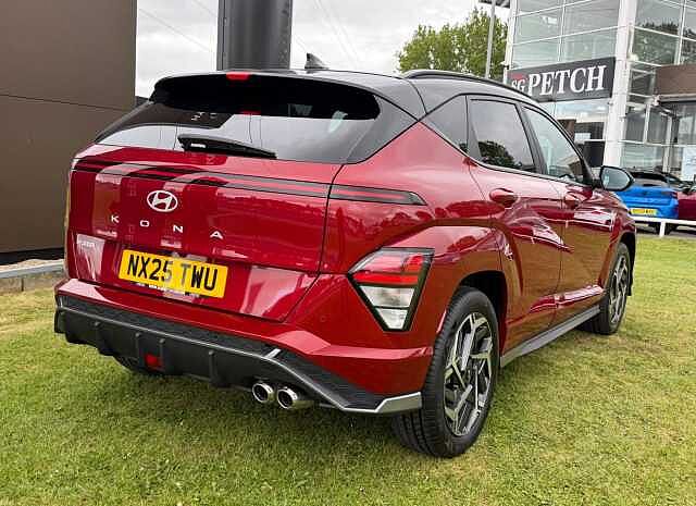 Hyundai KONA 1.6T 138 N Line 5dr DCT Red