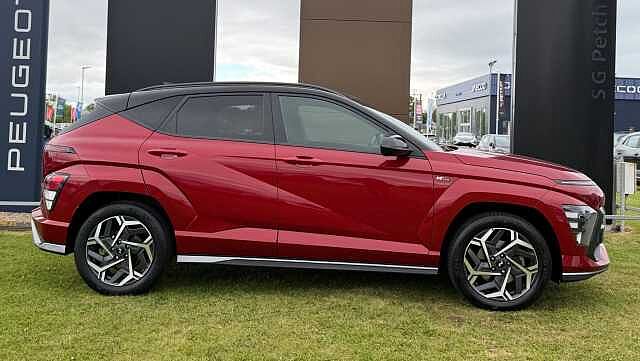 Hyundai KONA 1.6T 138 N Line 5dr DCT Red