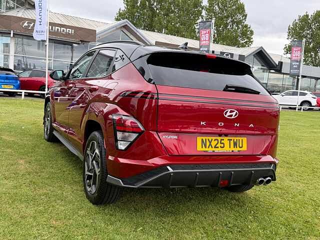Hyundai KONA 1.6T 138 N Line 5dr DCT Red