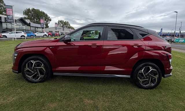 Hyundai KONA 1.6T 138 N Line 5dr DCT Red