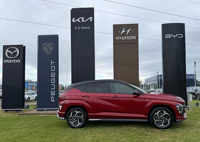 Hyundai KONA 1.6T 138 N Line 5dr DCT Red