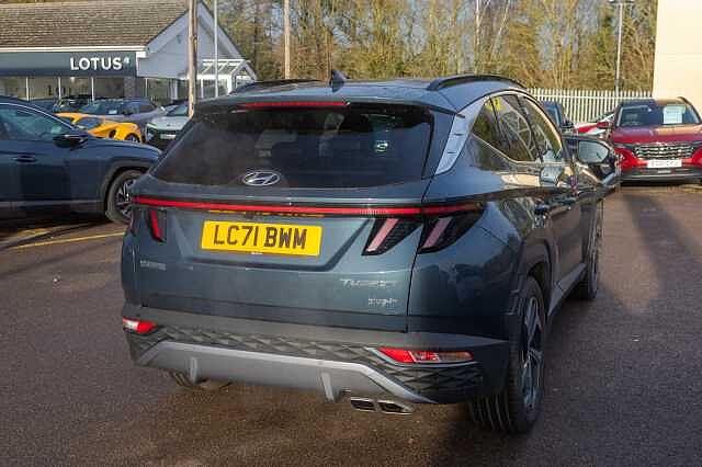 Hyundai TUCSON 1.6 TGDi Plug-in Hybrid Ultimate 5dr 4WD Auto Blue