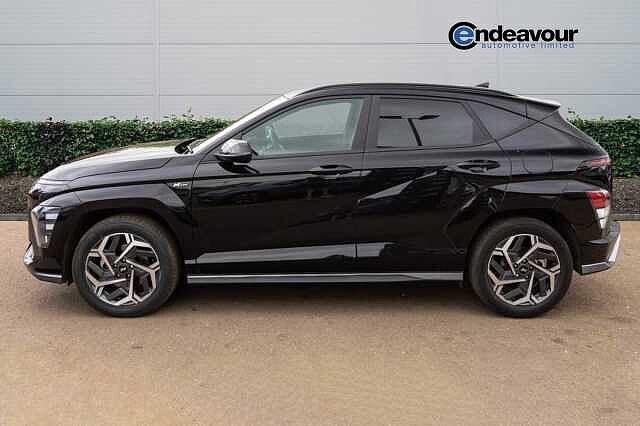 Hyundai KONA 1.6 Hybrid 129 N Line 5dr DCT Black