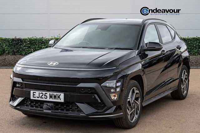Hyundai KONA 1.6 Hybrid 129 N Line 5dr DCT Black