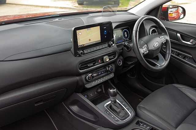 Hyundai KONA 1.6 GDi Hybrid Ultimate 5dr DCT Red