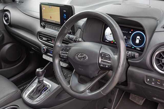 Hyundai KONA 1.6 GDi Hybrid Ultimate 5dr DCT Red