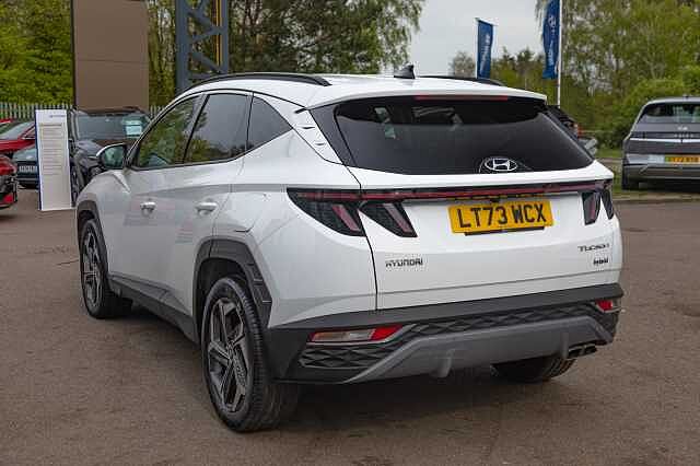 Hyundai TUCSON 1.6 TGDi Hybrid 230 Premium 5dr 2WD Auto White