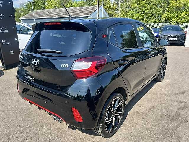 Hyundai I10 1.0T [90] N Line 5dr [Nav] Black