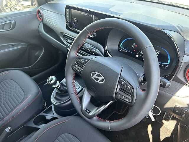 Hyundai I10 1.0T [90] N Line 5dr [Nav] Black