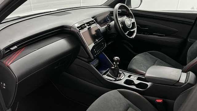 Hyundai TUCSON 1.6 T-GDi N Line S SUV 5dr Petrol Manual Euro 6 (s/s) (150 ps) White