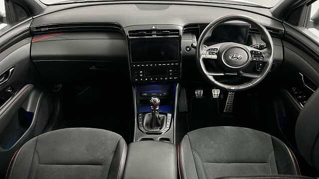 Hyundai TUCSON 1.6 T-GDi N Line S SUV 5dr Petrol Manual Euro 6 (s/s) (150 ps) White