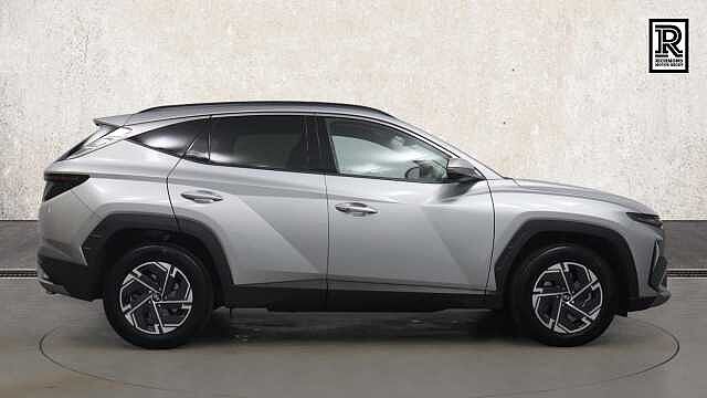 Hyundai TUCSON 1.6 T-GDi Advance SUV 5dr Petrol Hybrid Auto Euro 6 (s/s) (215 ps) SHIMMERING SILVER