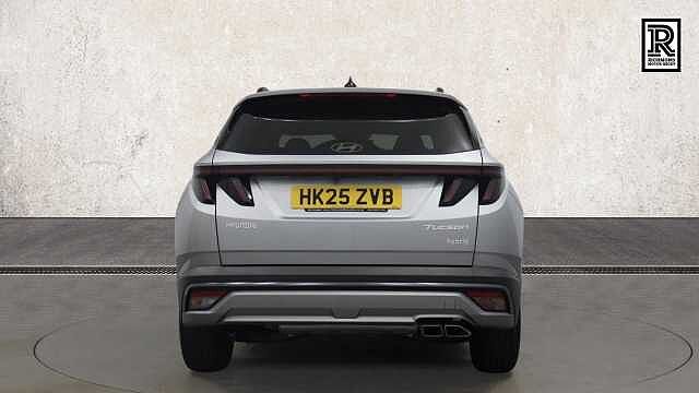 Hyundai TUCSON 1.6 T-GDi Advance SUV 5dr Petrol Hybrid Auto Euro 6 (s/s) (215 ps) SHIMMERING SILVER
