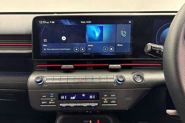Hyundai KONA 1.6 h-GDi N Line S SUV 5dr Petrol Hybrid DCT Euro 6 (s/s) (129 ps) Black