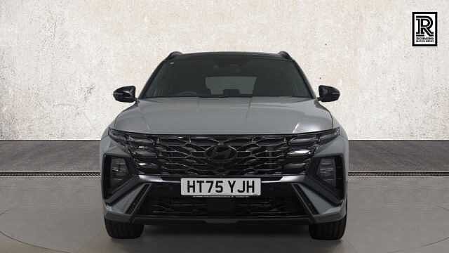 Hyundai TUCSON 1.6T N Line S SUV 5dr Petrol Hybrid Auto Euro 6 (s/s) (239 ps) Grey