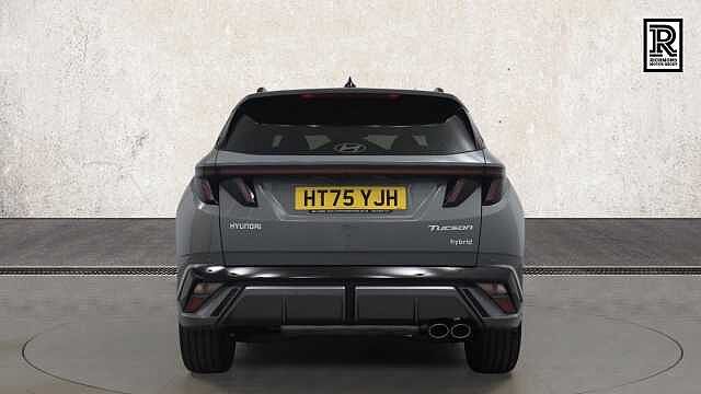 Hyundai TUCSON 1.6T N Line S SUV 5dr Petrol Hybrid Auto Euro 6 (s/s) (239 ps) Grey