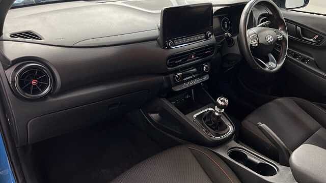 Hyundai KONA 1.0 T-GDi MHEV N Line SUV 5dr Petrol Hybrid Manual Euro 6 (s/s) (120 ps) Blue