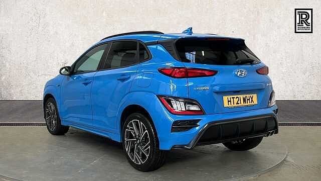 Hyundai KONA 1.0 T-GDi MHEV N Line SUV 5dr Petrol Hybrid Manual Euro 6 (s/s) (120 ps) Blue