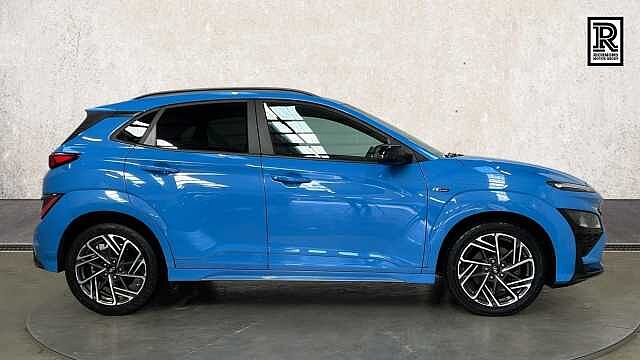 Hyundai KONA 1.0 T-GDi MHEV N Line SUV 5dr Petrol Hybrid Manual Euro 6 (s/s) (120 ps) Blue