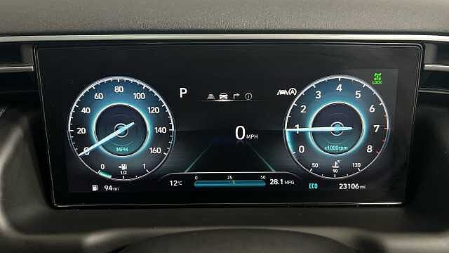 Hyundai TUCSON 1.6 T-GDi MHEV Ultimate SUV 5dr Petrol Hybrid DCT 4WD Euro 6 (s/s) (180 ps) Blue