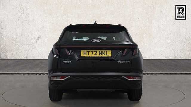 Hyundai TUCSON 1.6 T-GDi MHEV SE Connect SUV 5dr Petrol Hybrid DCT Euro 6 (s/s) (150 ps) Black