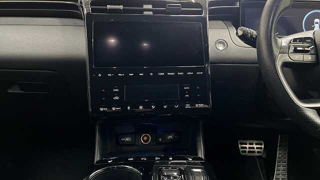 Hyundai TUCSON 1.6 h T-GDi N Line S SUV 5dr Petrol Hybrid Auto Euro 6 (s/s) (230 ps) Red