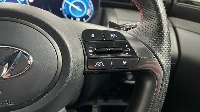 Hyundai TUCSON 1.6 h T-GDi N Line S SUV 5dr Petrol Hybrid Auto Euro 6 (s/s) (230 ps) Red