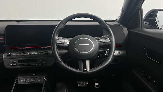 Hyundai KONA 1.6 h-GDi N Line SUV 5dr Petrol Hybrid DCT Euro 6 (s/s) (141 ps) Black