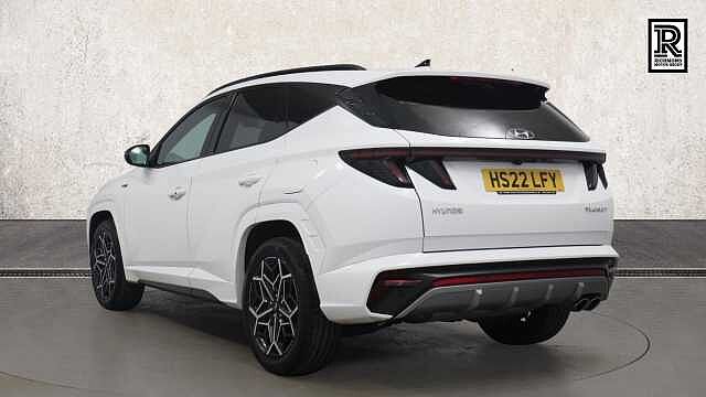 Hyundai TUCSON 1.6 T-GDi N Line SUV 5dr Petrol Manual Euro 6 (s/s) (150 ps) White