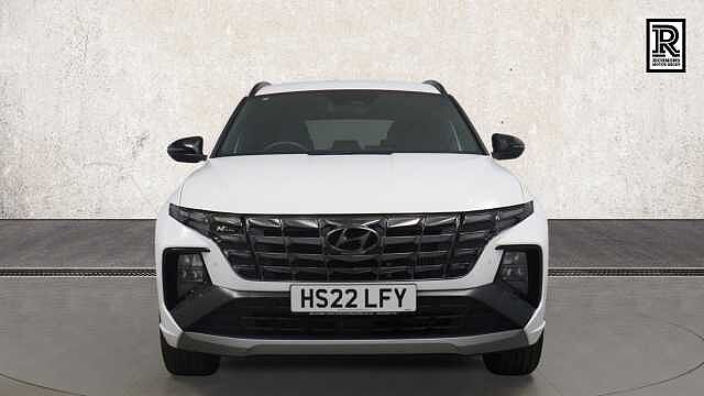 Hyundai TUCSON 1.6 T-GDi N Line SUV 5dr Petrol Manual Euro 6 (s/s) (150 ps) White