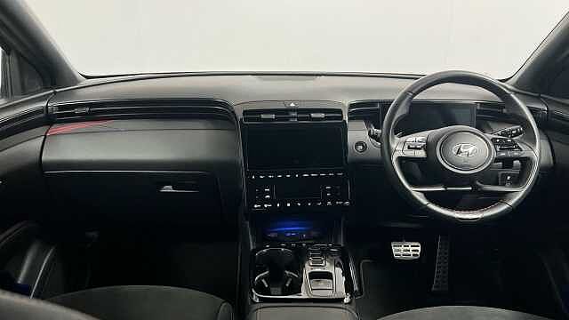Hyundai TUCSON 1.6 h T-GDi N Line SUV 5dr Petrol Hybrid Auto Euro 6 (s/s) (230 ps) Red