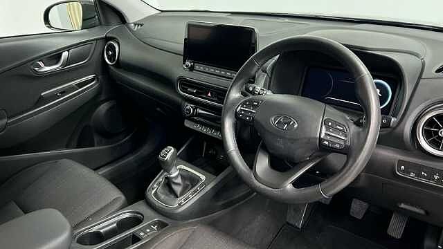 Hyundai KONA 1.0 T-GDi MHEV Premium SUV 5dr Petrol Hybrid Manual Euro 6 (s/s) (120 ps) Black