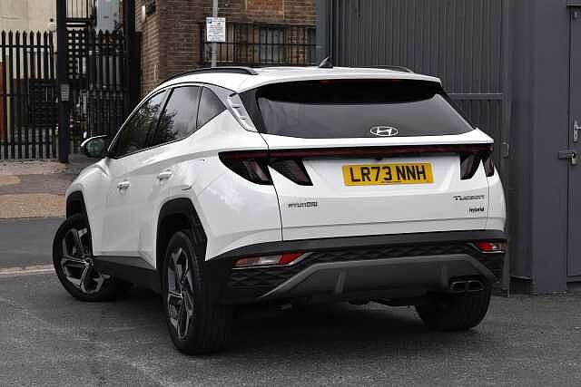 Hyundai TUCSON 1.6 TGDi Hybrid 230 Premium 5dr 2WD Auto White