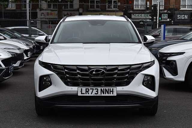 Hyundai TUCSON 1.6 TGDi Hybrid 230 Premium 5dr 2WD Auto White