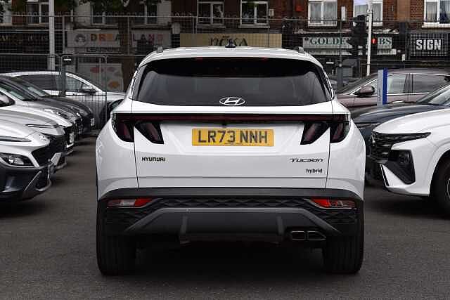 Hyundai TUCSON 1.6 TGDi Hybrid 230 Premium 5dr 2WD Auto White