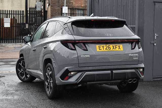 Hyundai TUCSON 1.6T 239 Hybrid N Line Edition 5dr Auto Grey