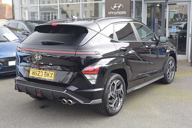 Hyundai KONA 1.0T N Line 5dr Black